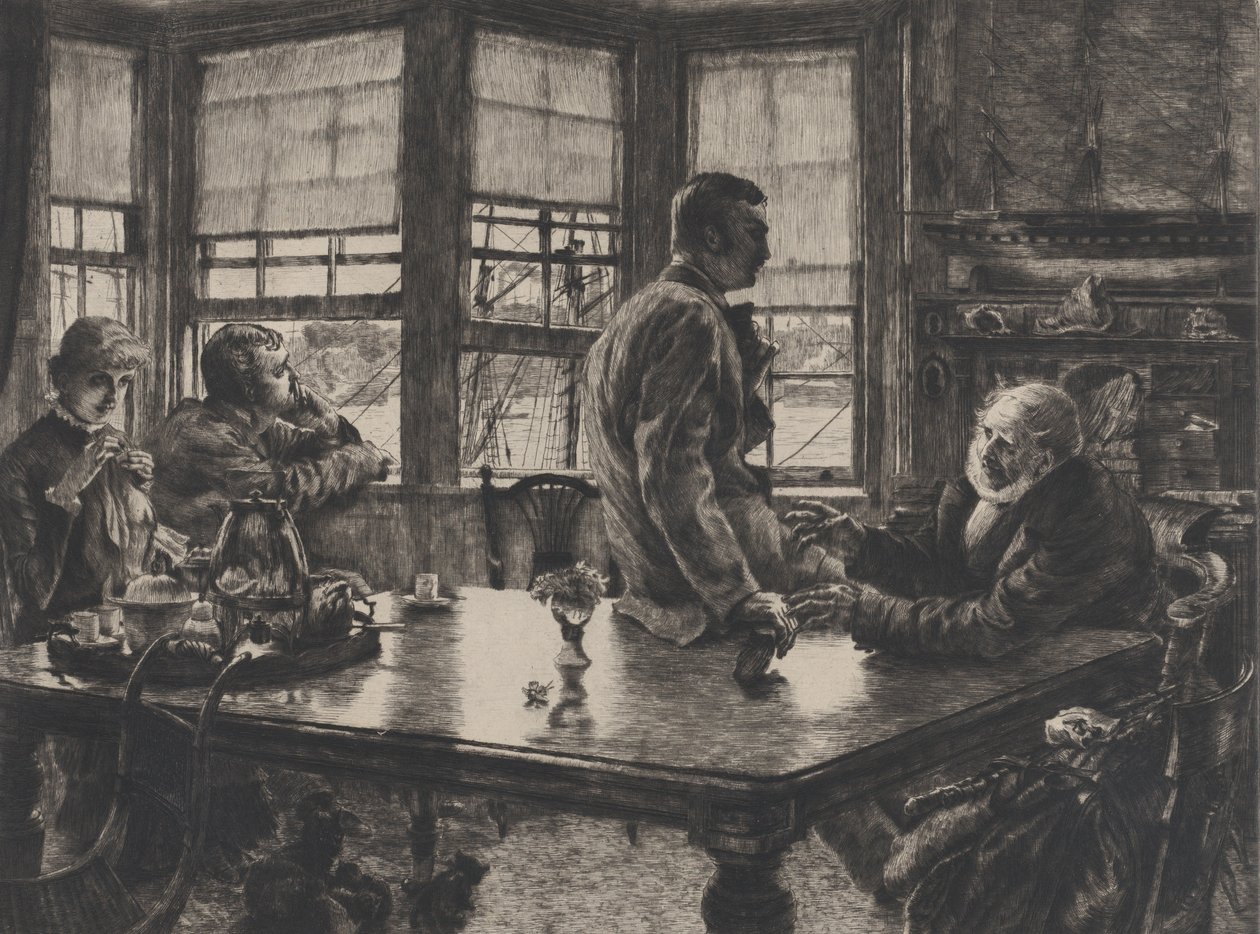 Vertaus tuhlaajapojasta: Lähtö nro 1, 1882. tekijältä James Tissot