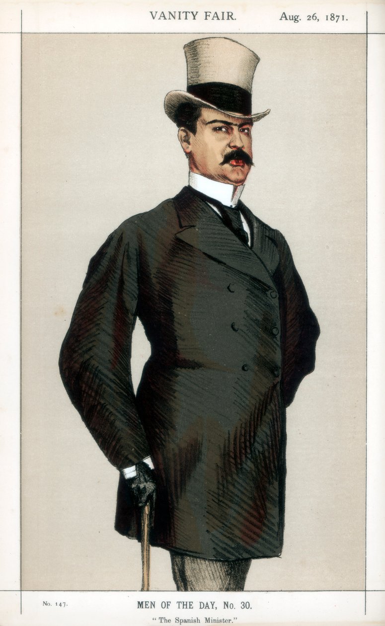Espanjan ministeri, 1871. tekijältä James Jacques Joseph Tissot