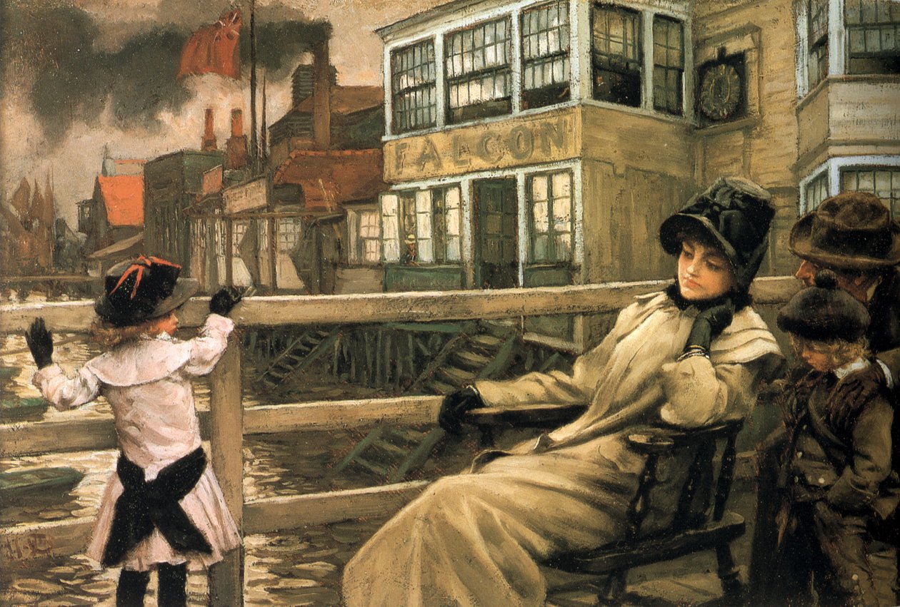 Lauttaa odotellessa I tekijältä James Tissot