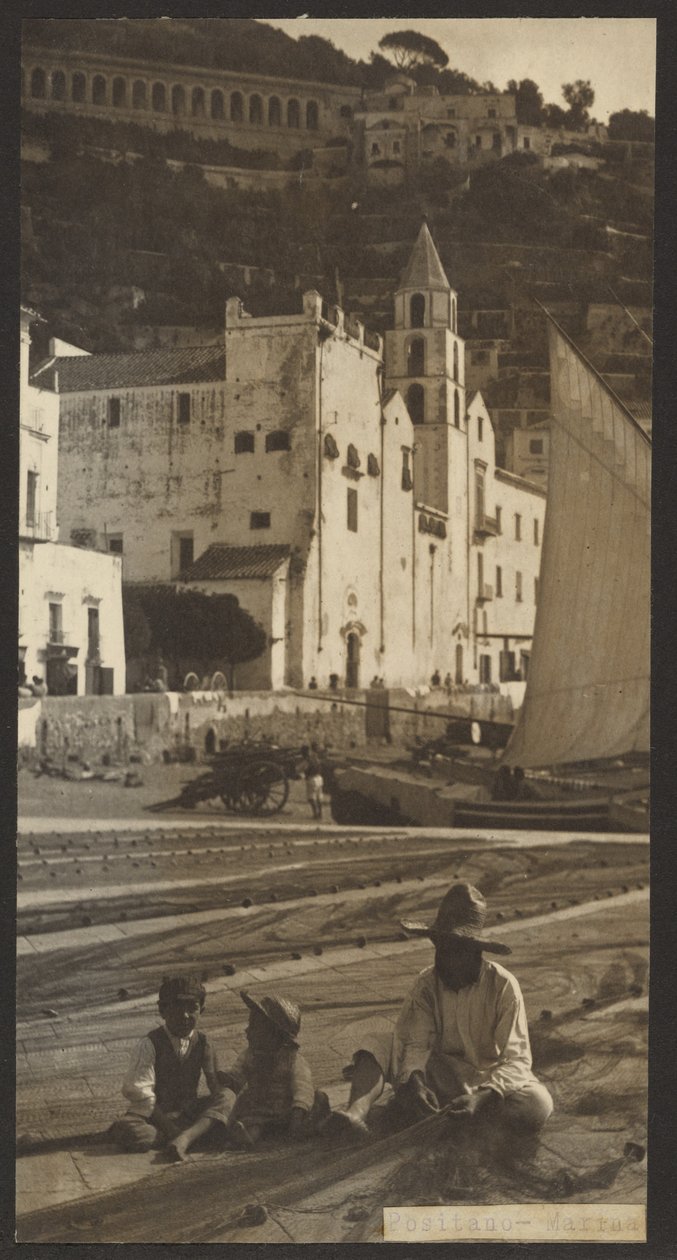 Positano - venesatama tekijältä James W. Holcombe