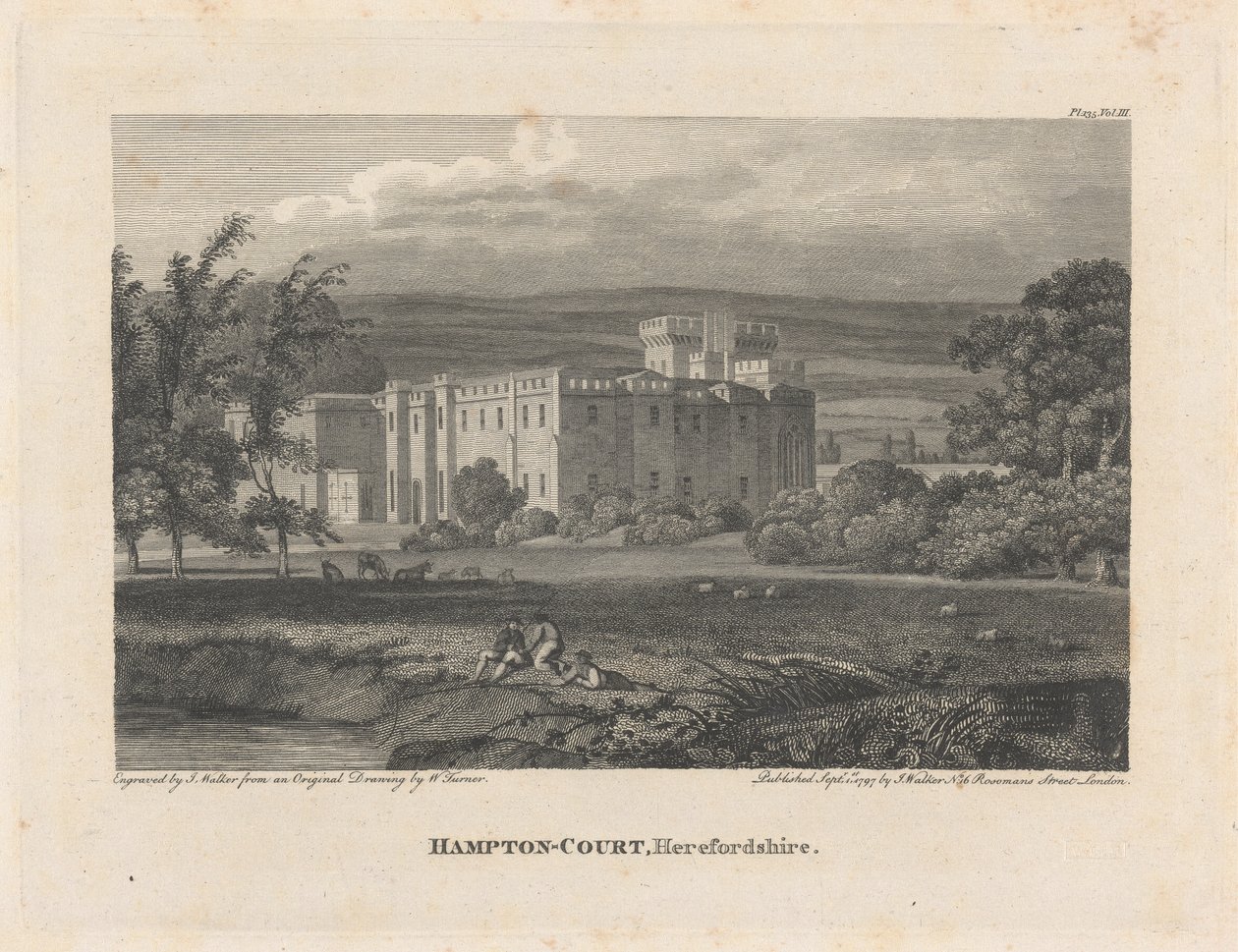 Hampton Court, Herefordshire tekijältä James Walker