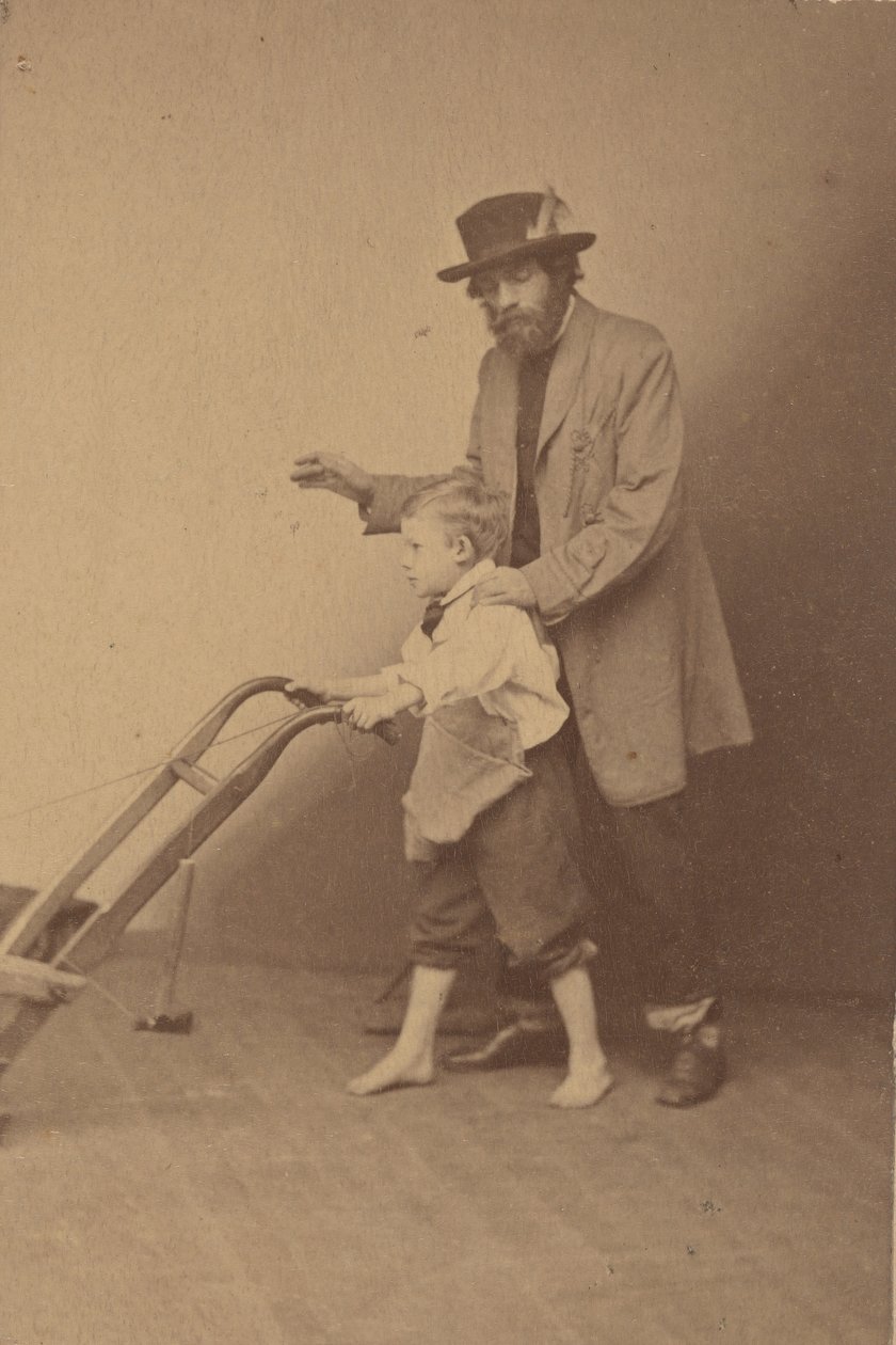 Edward Everett Hale ja poika, n. 1865. tekijältä James Wallace Black