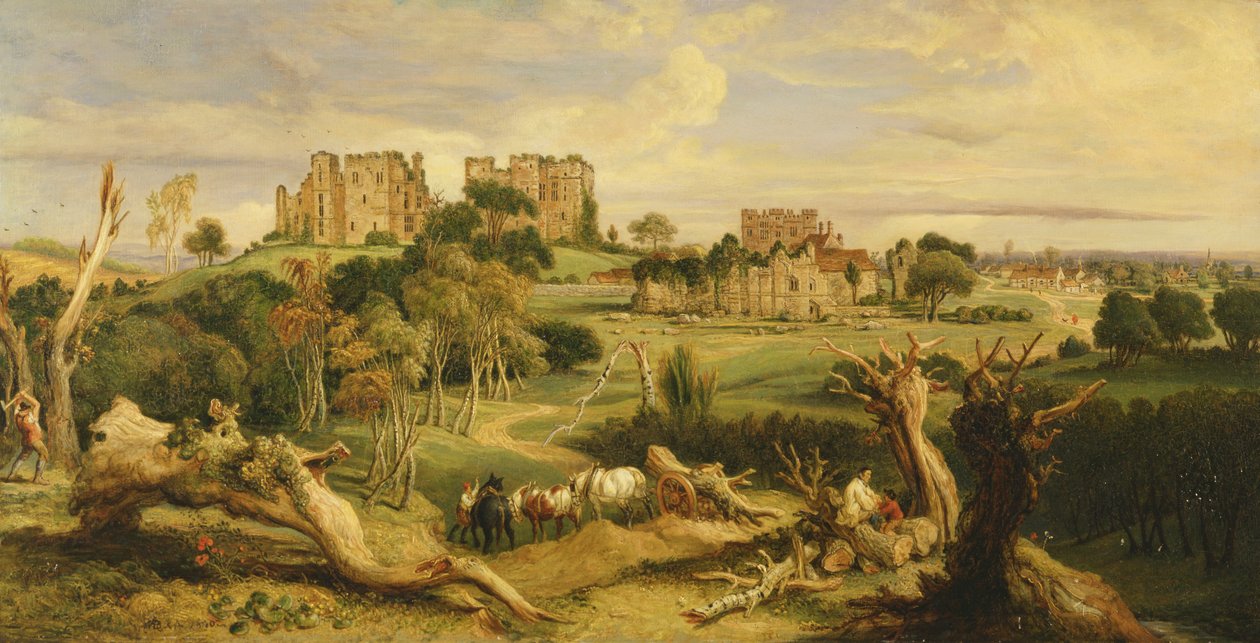 Kenilworthin linna, Warwickshire tekijältä James Ward