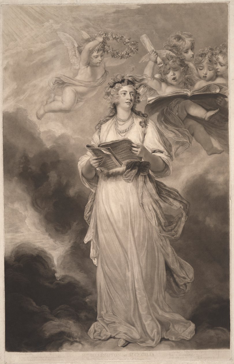 Rouva Billington St. Ceciliana tekijältä James Ward