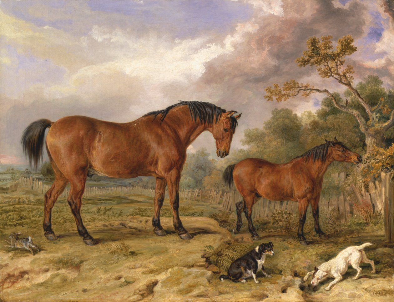 Reformerin, Blucherin, Toryn ja Cribin muotokuva, Rowland Alstonin omaisuus, Esq., M.P. [1836, Royal Academy of Arts, Lontoo, näyttelyluettelo] tekijältä James Ward