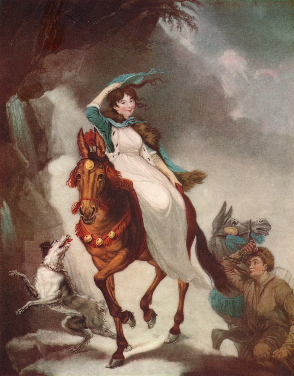 Alppien matkustaja, 1804 tekijältä James Ward