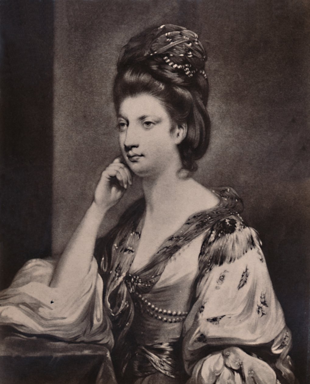 Neiti Julia Bosvile, myöhemmin varakreivitär Dudley, 1775 1894 tekijältä James Dawson Watson