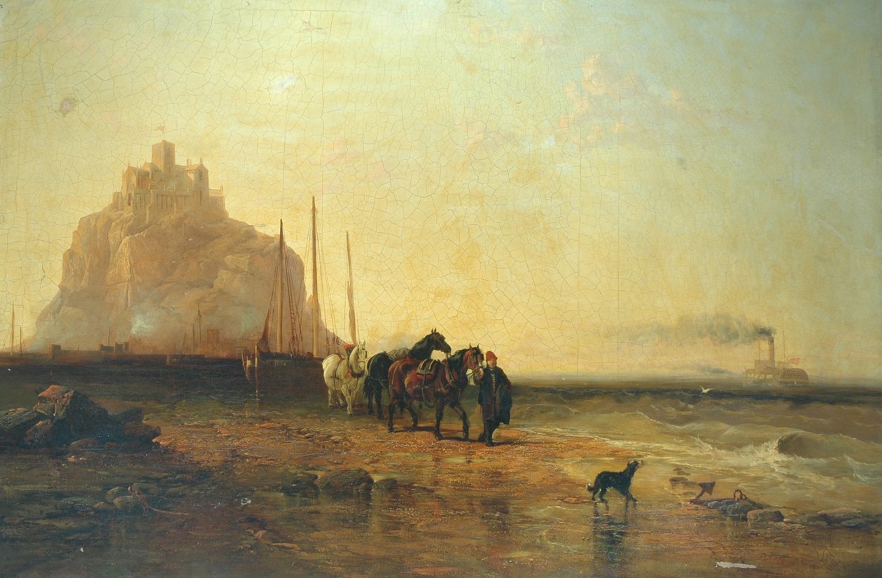 Ilta St Michaels Mountilla, 1855 tekijältä James Webb