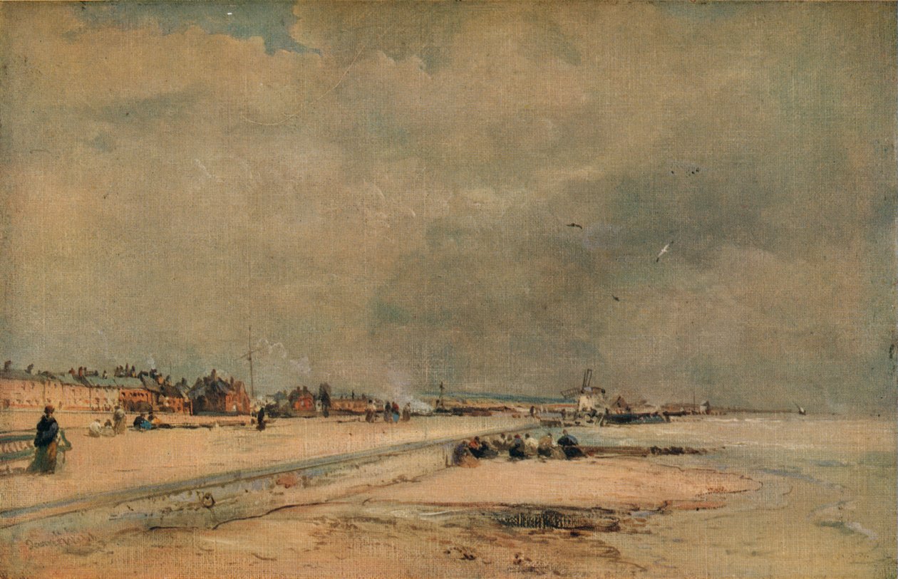Littlehampton, talvi, 1868 tekijältä James Webb