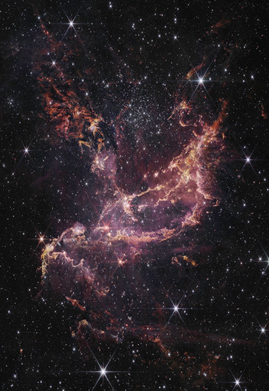 NGC 346 (NIRCam Image) tekijältä James Webb Space Telescope (NASA)