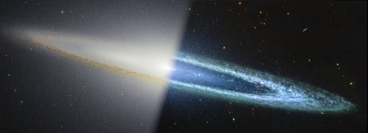 Sombrero-galaksi (NIRCam/MIRI) tekijältä James Webb Space Telescope (NASA)
