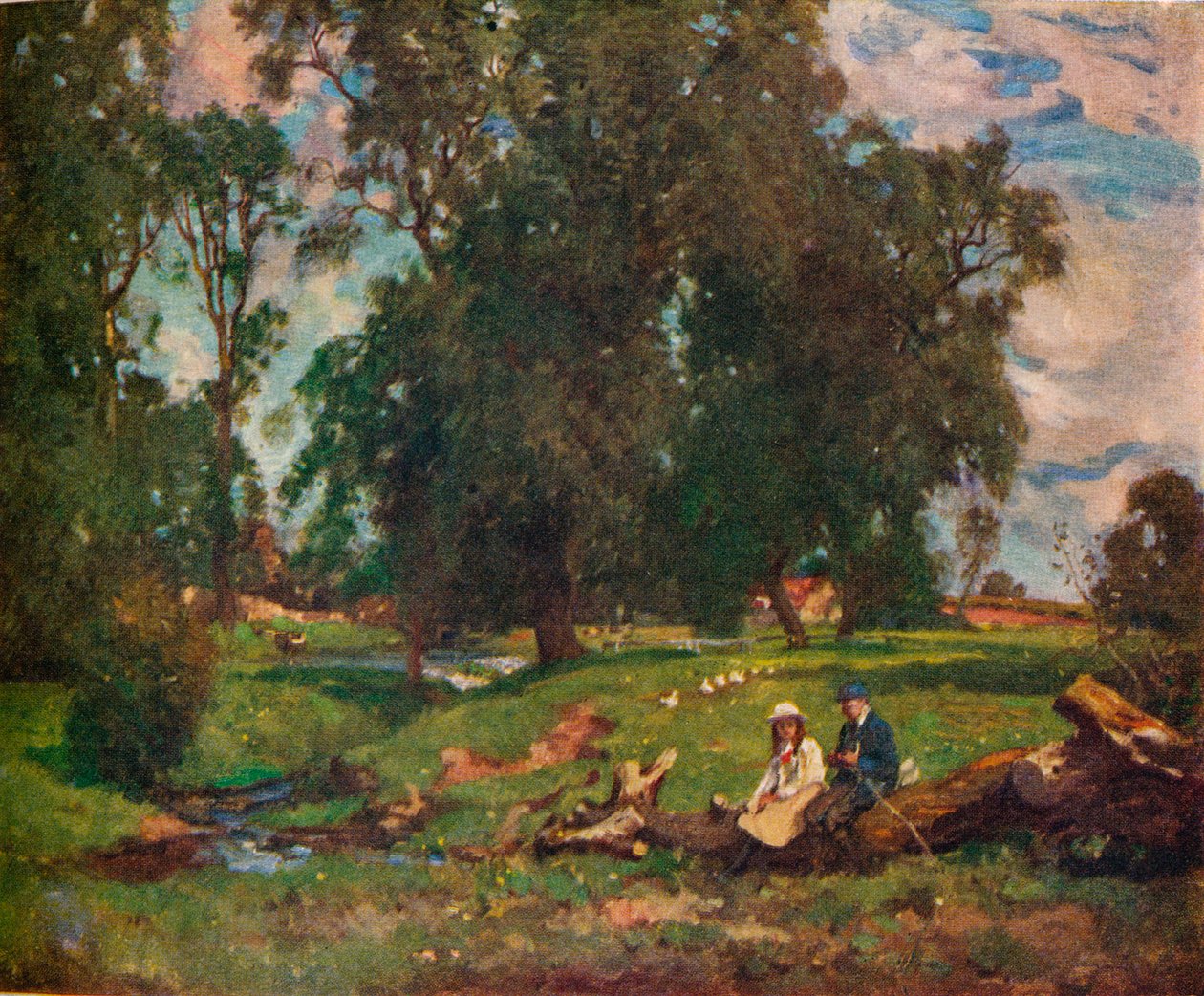 Niitty, 1900-luku tekijältä James Whitelaw Hamilton