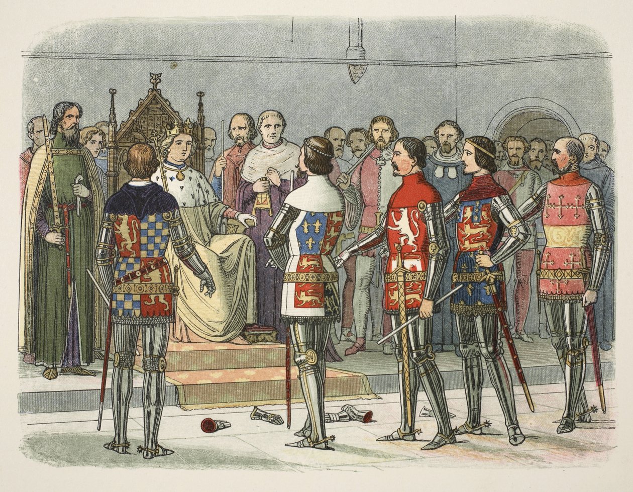 Arundel, Gloucester, Nottingham, Derby ja Warwick ennen Richard II:ta, Englannin Chroniclesta 55–1485, pub. Lontoo tekijältä James William Edmund Doyle