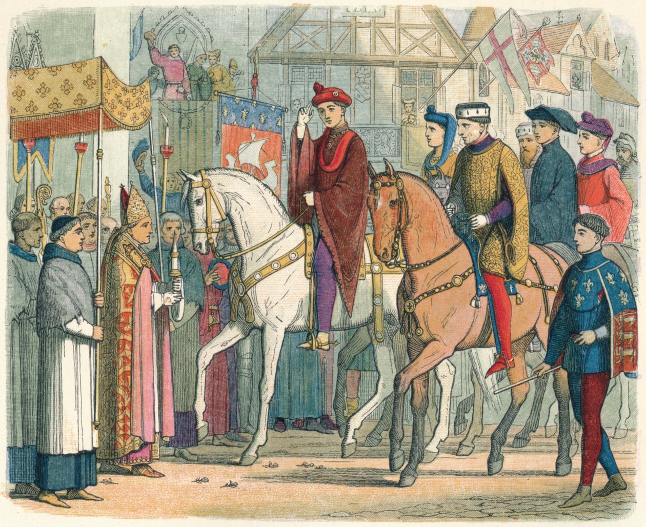 Papisto toivotti Charlesin ja Henryn tervetulleeksi, 1420 1864 tekijältä James William Edmund Doyle