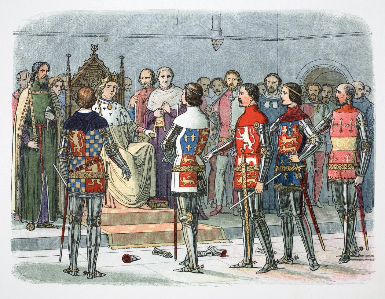 Aateliset ennen kuningas Richard II:ta, Westminster, 1387 1864. tekijältä James William Edmund Doyle