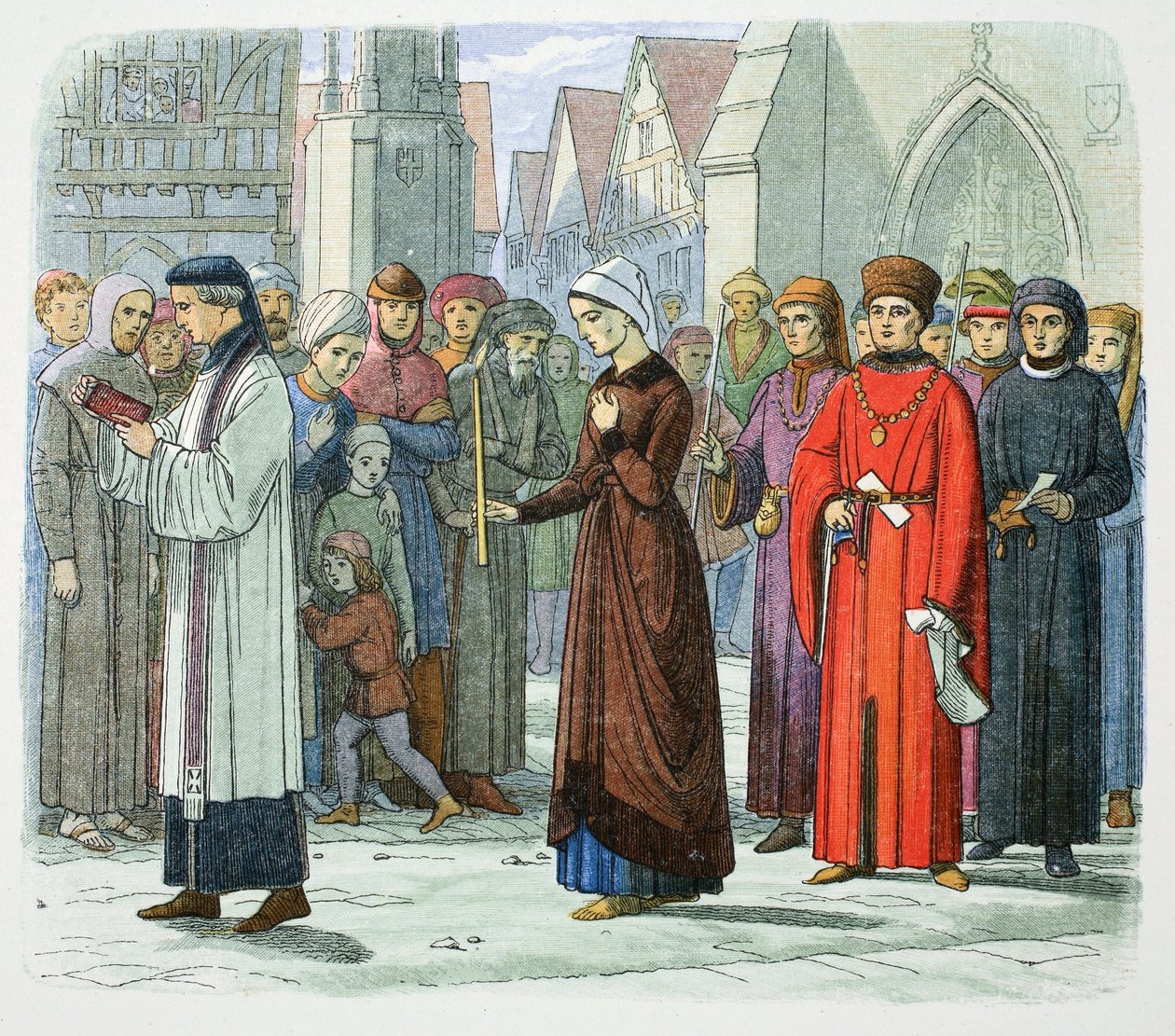 Gloucesterin herttuatar tekee katumusta, 1441 1864 tekijältä James William Edmund Doyle