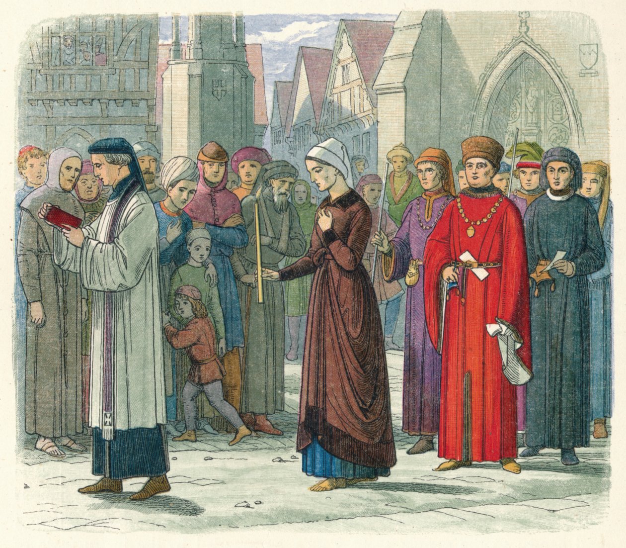 Gloucesterin herttuatar tekee katumusta, 1441 1864 tekijältä James William Edmund Doyle