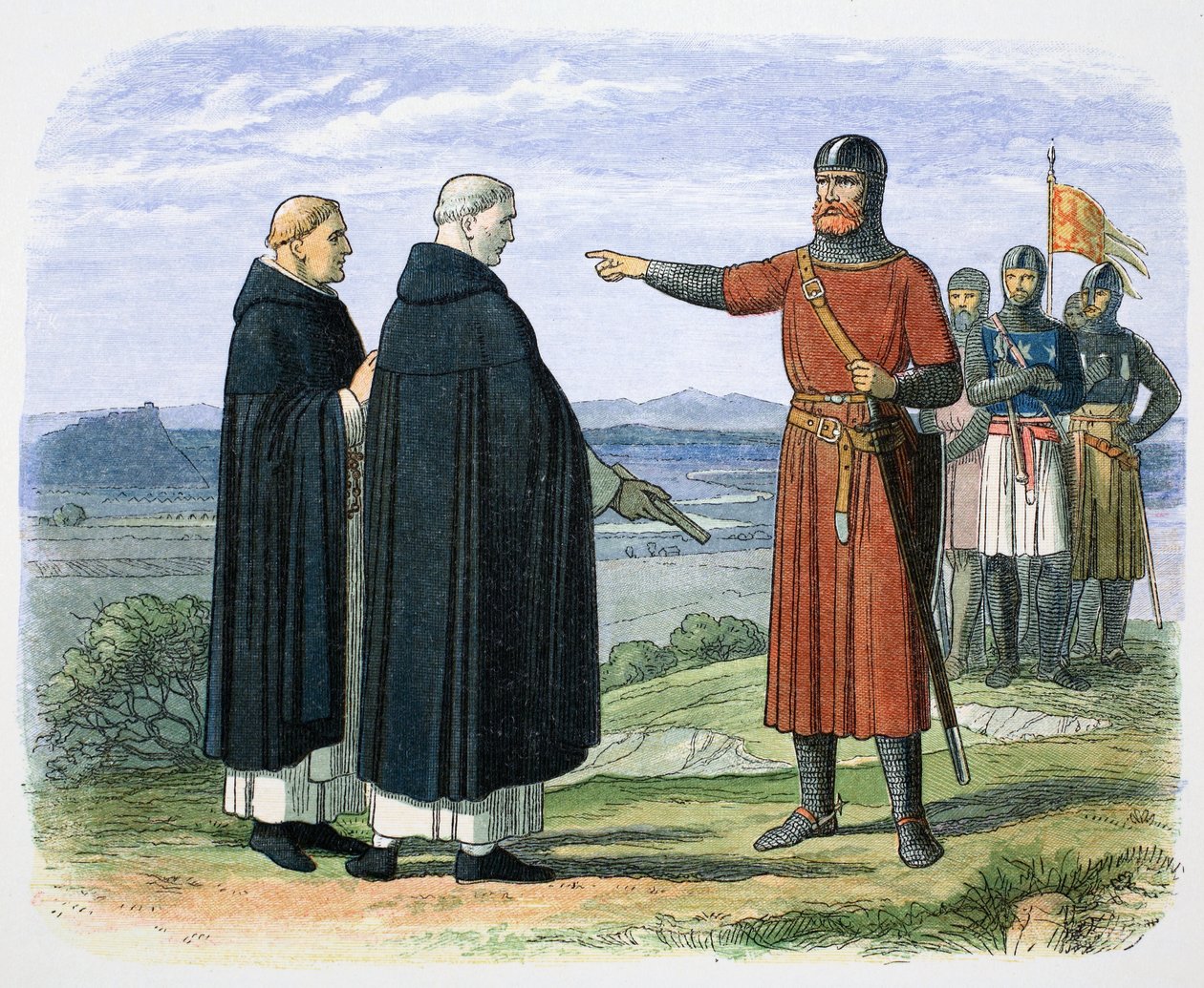 William Wallace hylkää englantilaiset ehdotukset, 1297 1864. tekijältä James William Edmund Doyle