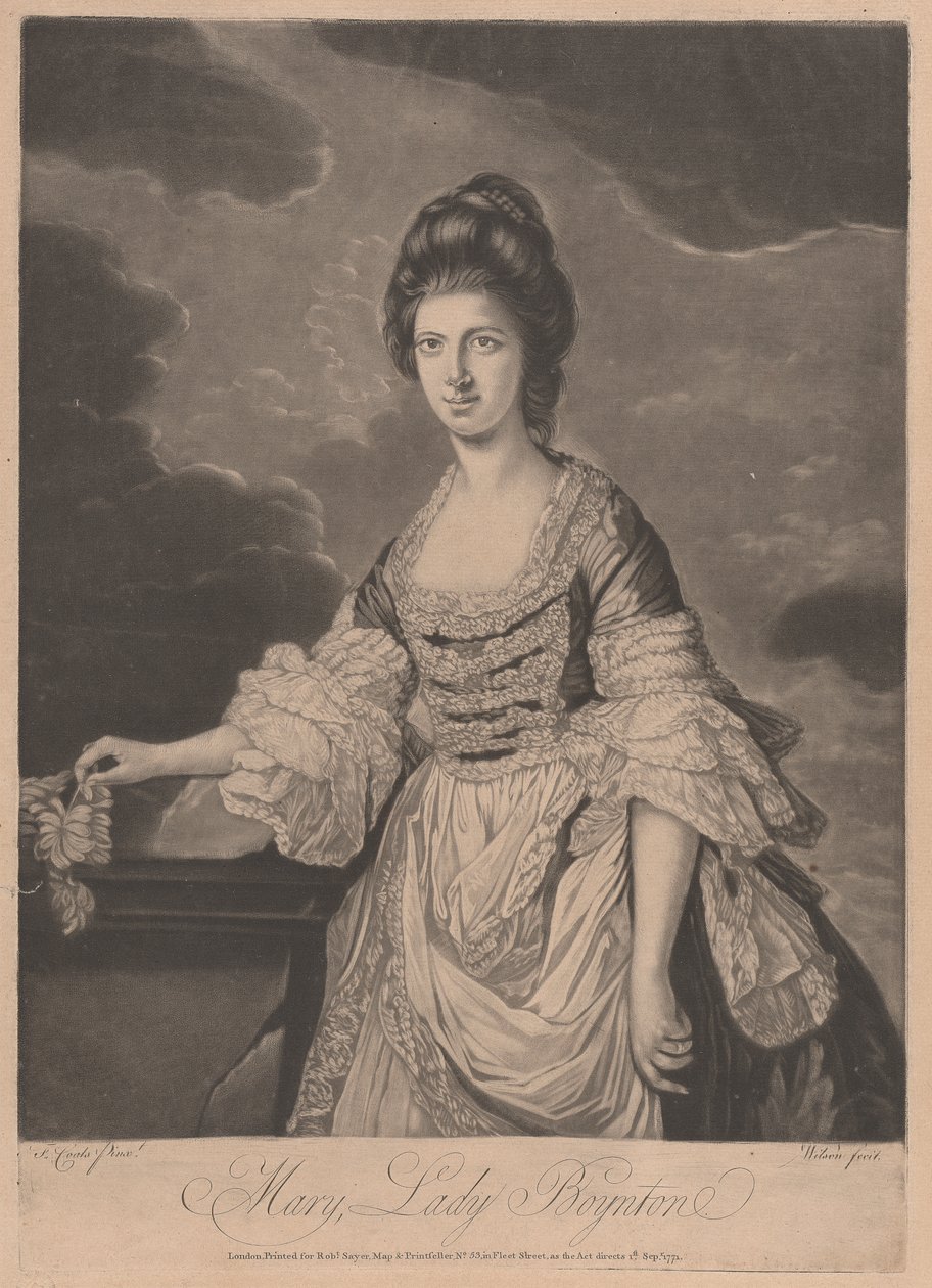 Mary, Lady Boynton (k. 1778) tekijältä James Wilson