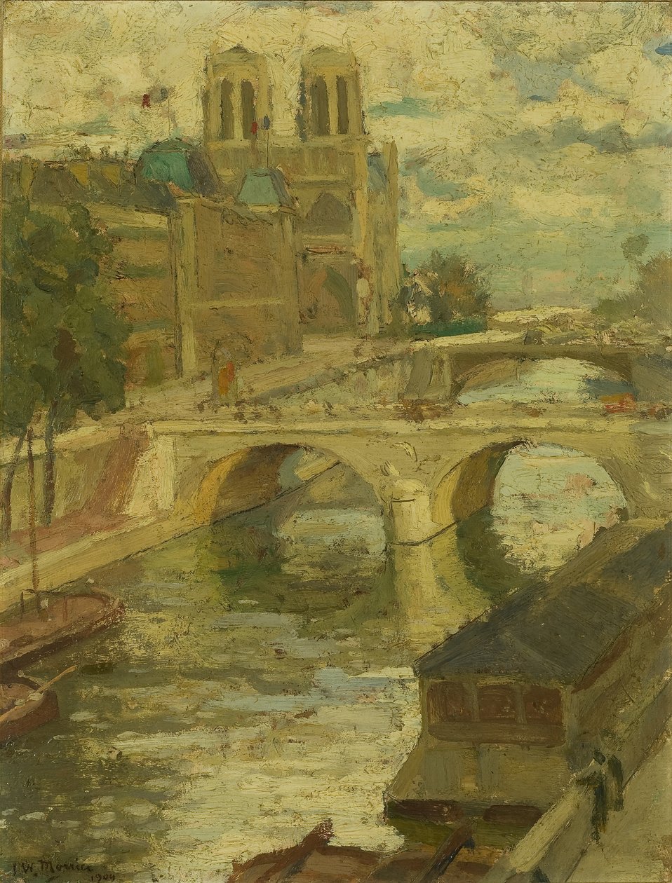 Notre Dame, 1904 tekijältä James Wilson Morrice