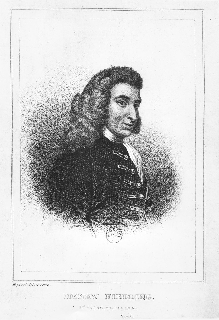 Henry Fielding, 1811 tekijältä James, the Elder Hopwood