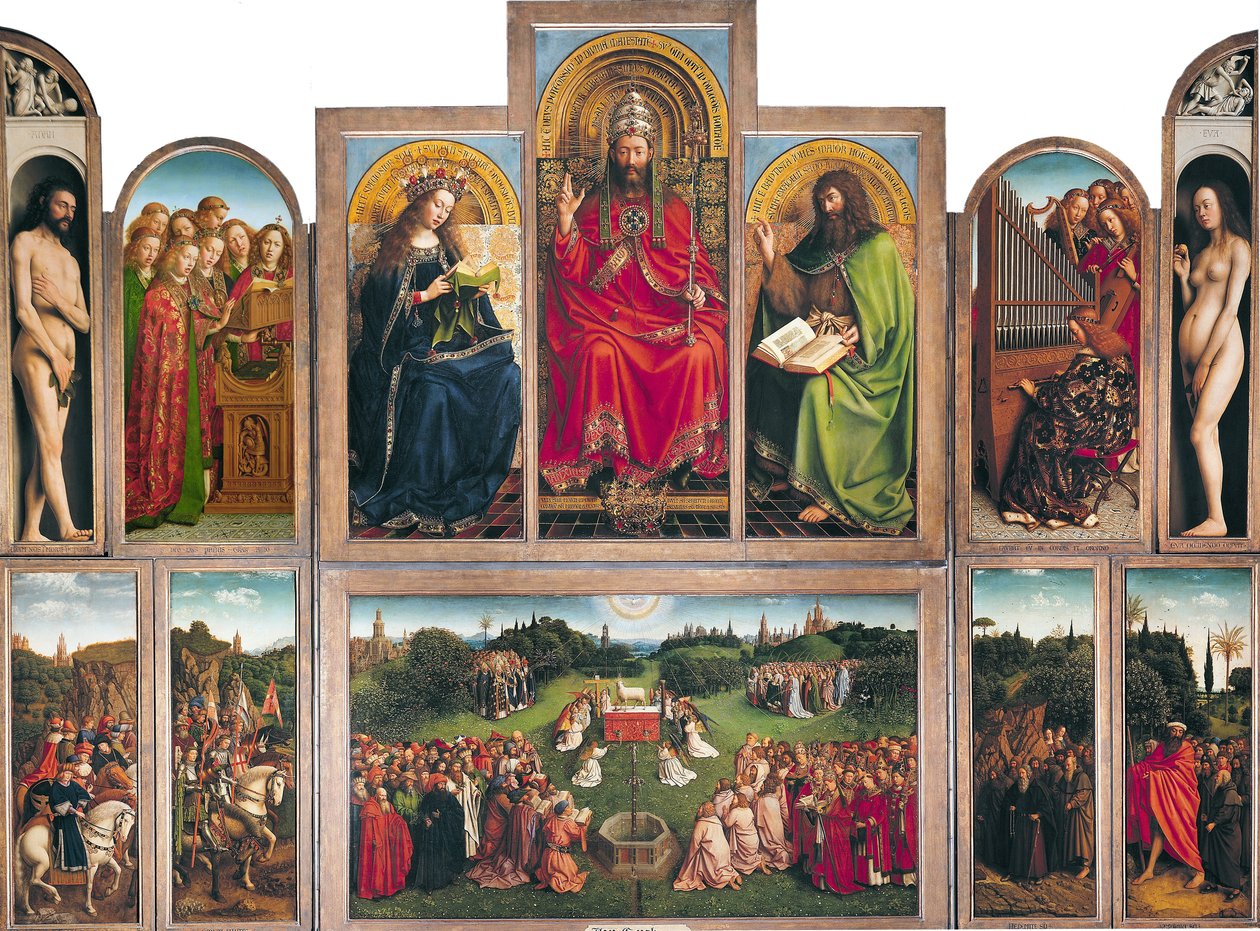 Der Genter -alttari tekijältä Jan van Eyck