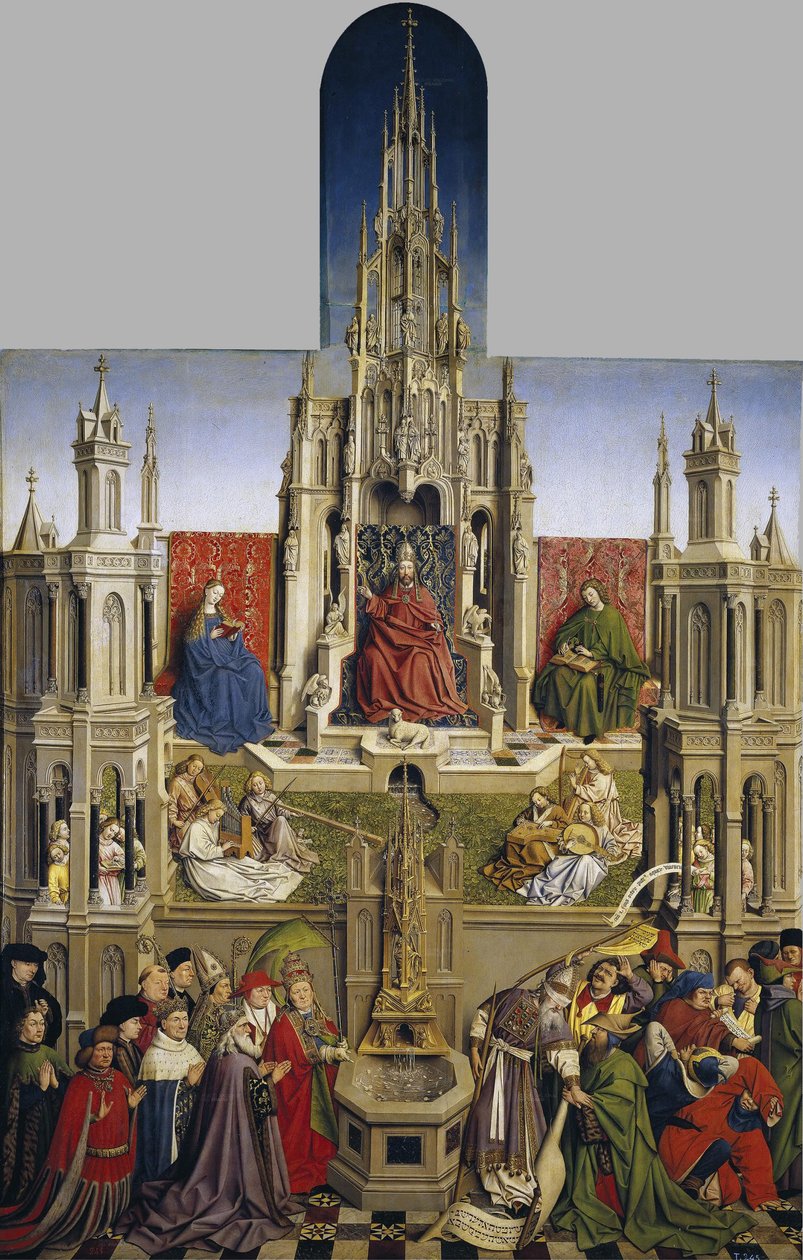 Elämän suihkulähde tekijältä Jan van Eyck