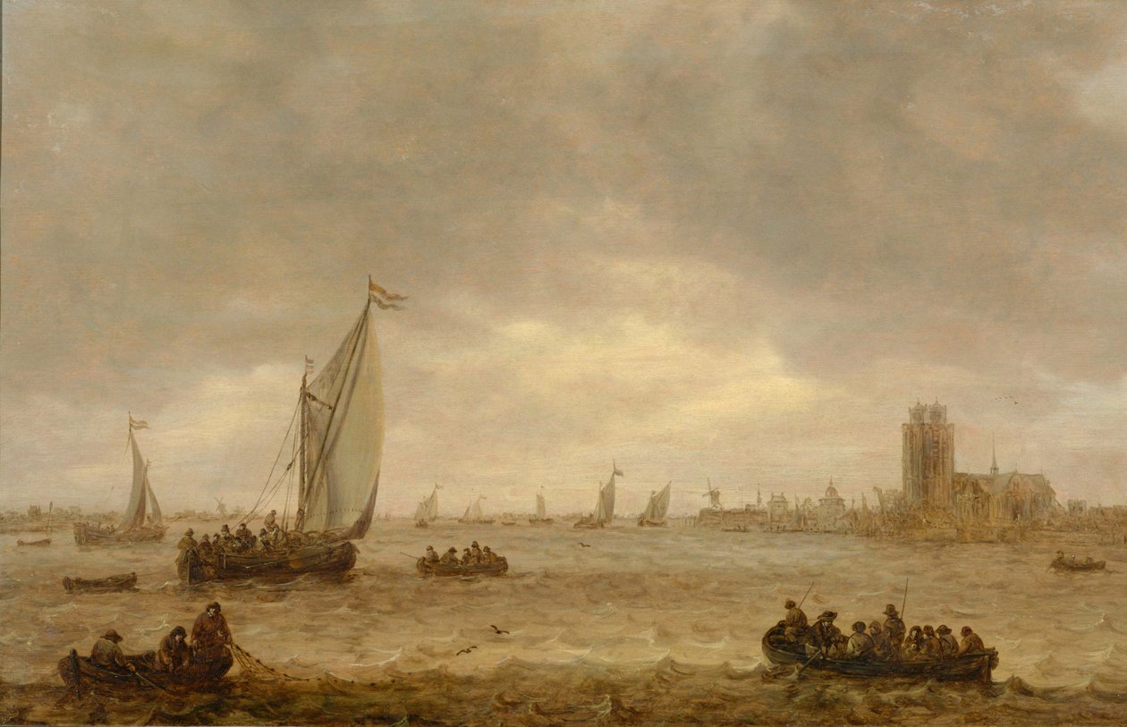 Muse -suu (Dordrecht) tekijältä Jan Josephsz van Goyen