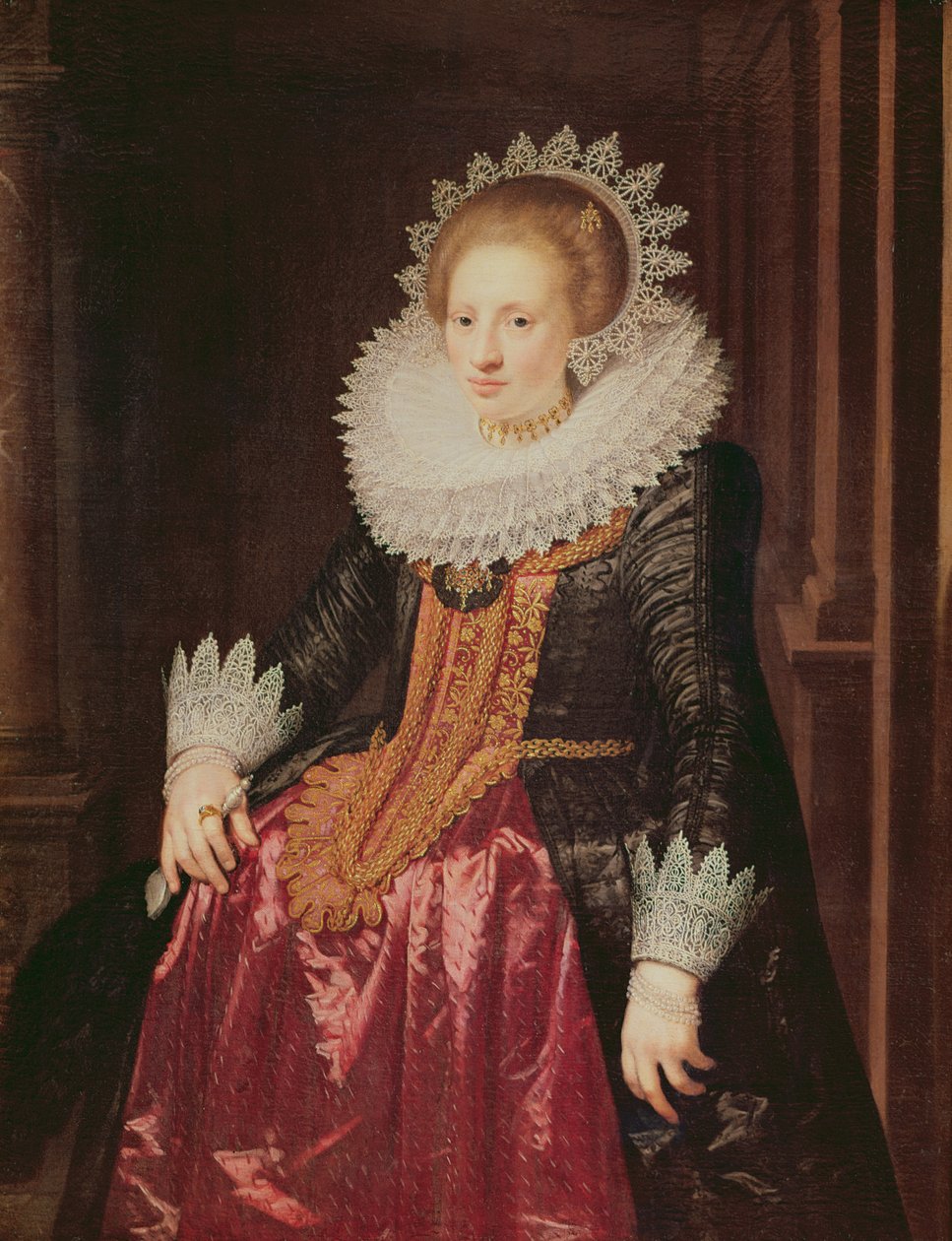Naisen muotokuva, 1620 tekijältä Jan Anthonisz. van Ravesteyn