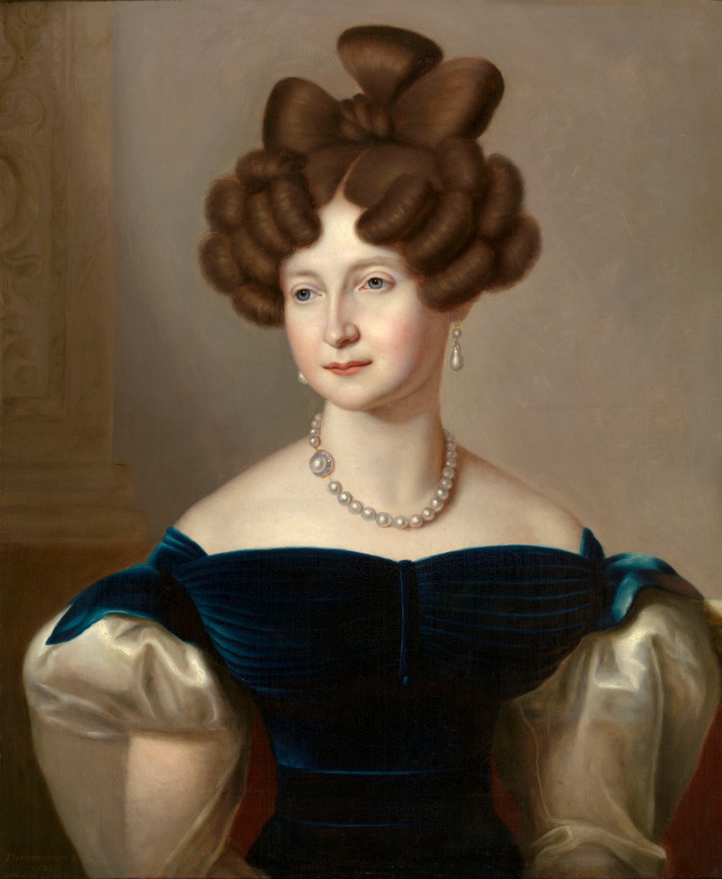 Anna Pavlovna, Venäjän suurherttuatar (1795-1865) tekijältä Jan Baptist van der Hulst