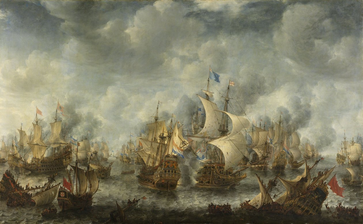Terheiden taistelu, 1653-66 tekijältä Jan Abrahamsz. Beerstraten