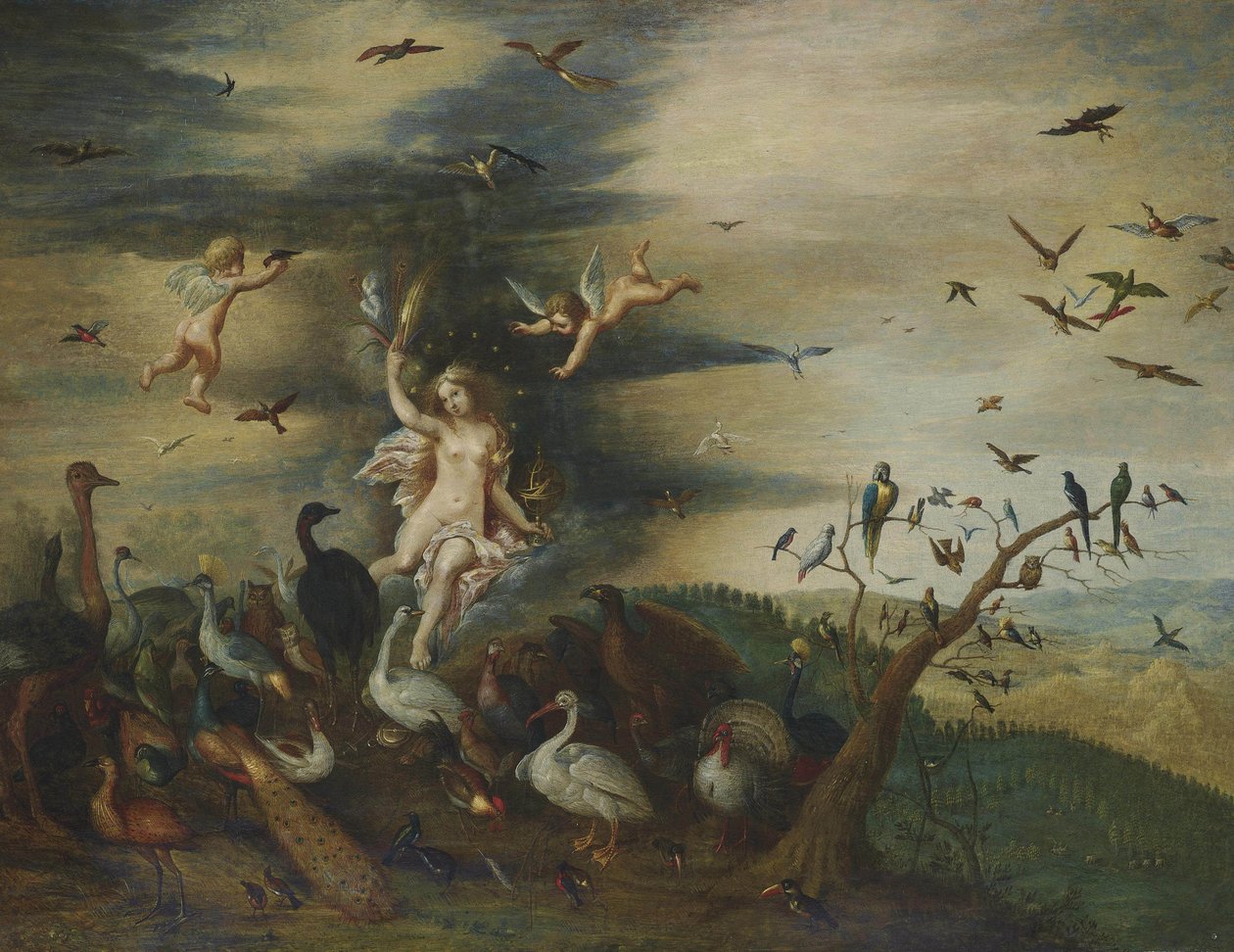Ilman allegooria tekijältä Jan the Elder Brueghel