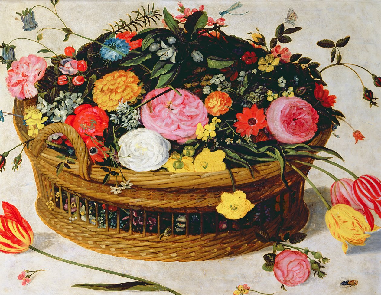 Kukkien kori tekijältä Jan the Elder Brueghel