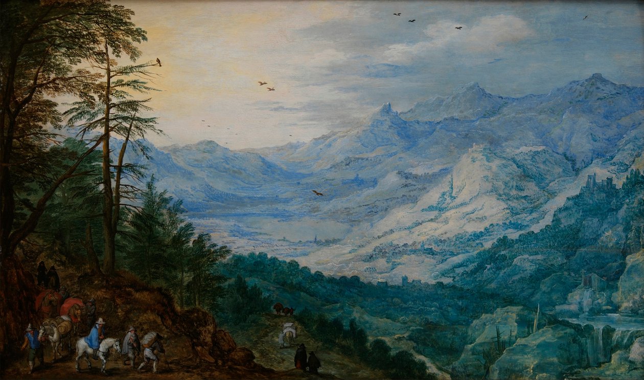 Kalliomaisema tekijältä Jan the Elder Brueghel