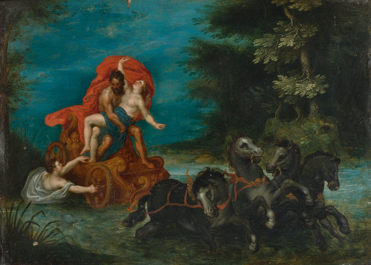 Proserpinan raiskaus tekijältä Jan the Elder Brueghel