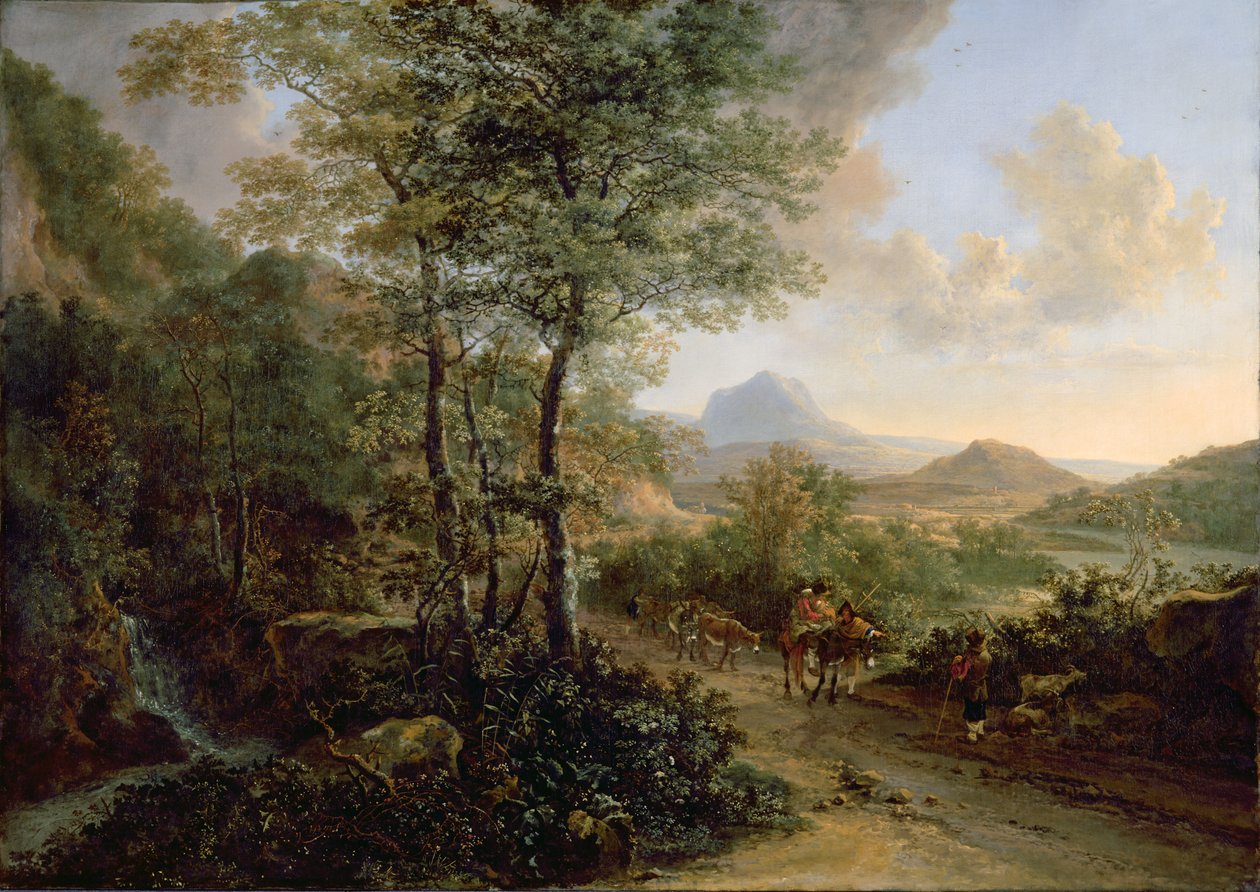 Italian maisema, n. 1637-1641 tekijältä Jan Dirksz Both