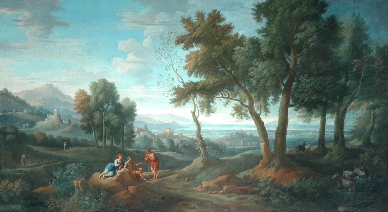 Klassinen maisema, Orizante tekijältä Jan Frans van Bloemen
