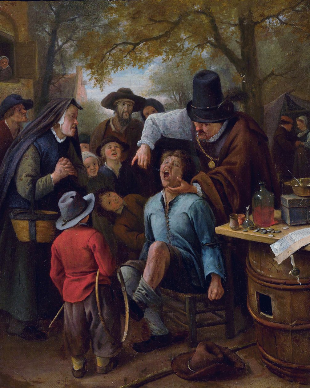 Hampaiden vetäjä tekijältä Jan Havickszoon Steen