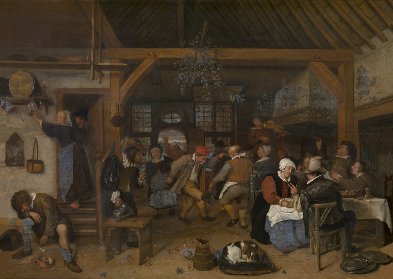 Huwelijksfeest tekijältä Jan Havickszoon Steen