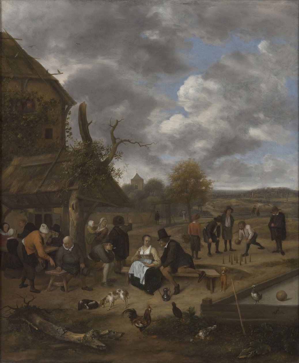 Maisema ja majatalo tekijältä Jan Havickszoon Steen