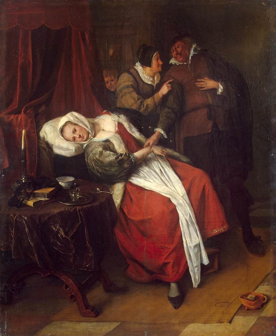 Lääkärit vierailevat tekijältä Jan Havickszoon Steen