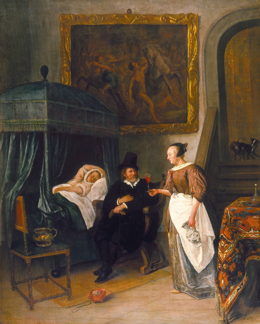 Lääkärit vierailevat tekijältä Jan Havickszoon Steen