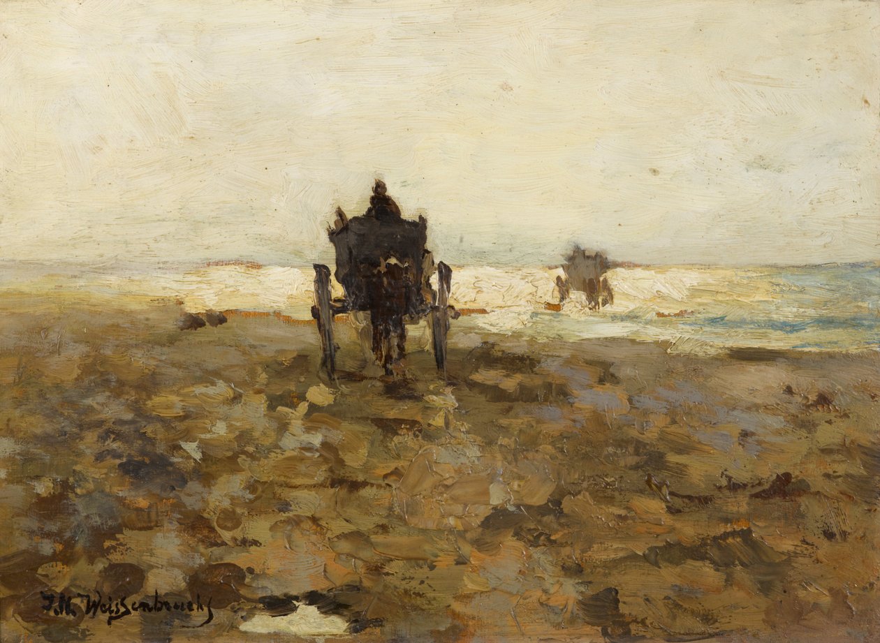 Kuorikärry tekijältä Jan Hendrik Weissenbruch