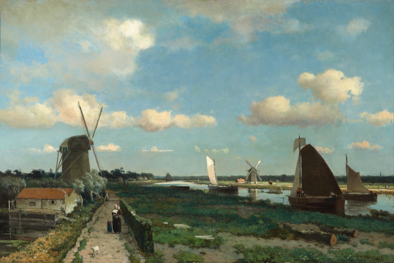 Trekvliet tekijältä Jan Hendrik Weissenbruch