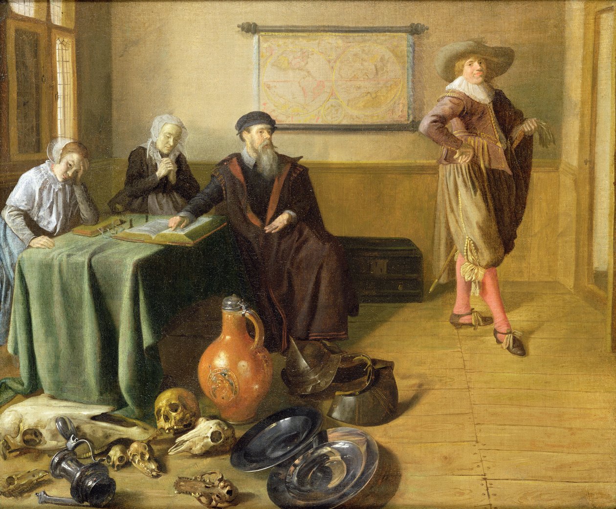 Tuhlaajapojan lähtö, noin 1630 tekijältä Jan Miense Molenaer