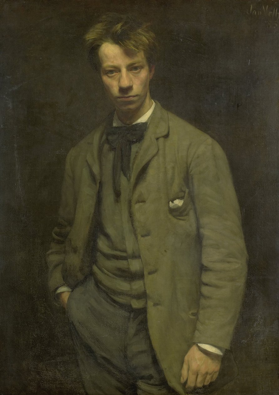 Albert Verweyn muotokuva, 1885 tekijältä Jan Pieter Veth