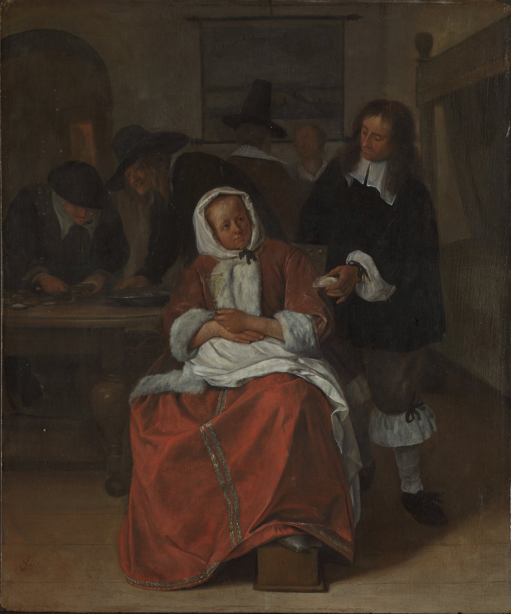 Les Huîtres tekijältä Jan Havickszoon Steen