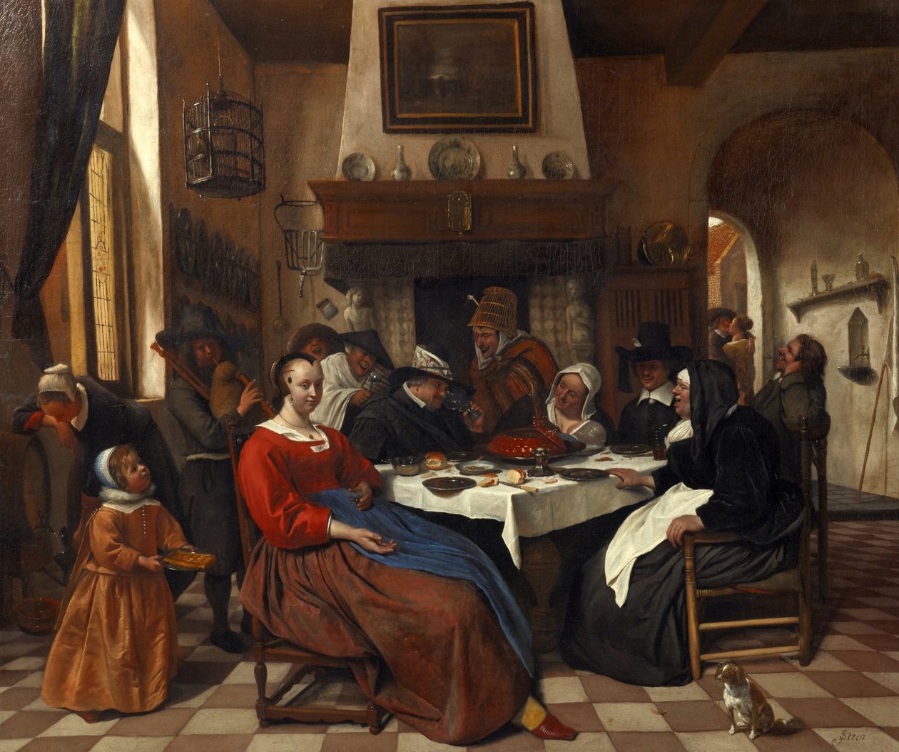 Unbekanntes Bild tekijältä Jan Havickszoon Steen