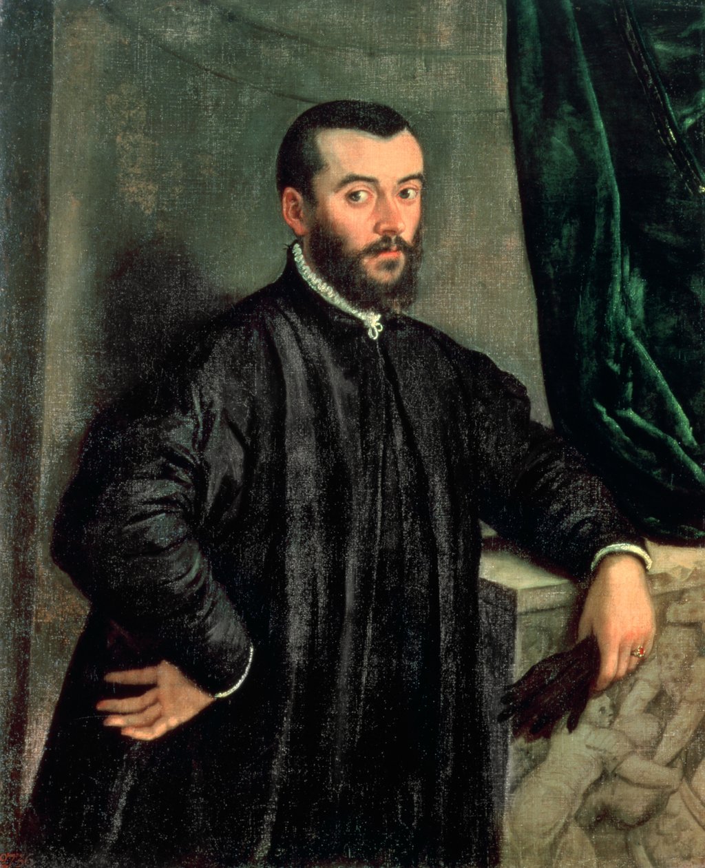Andrea Vesaliuksen (1514-64) muotokuva tekijältä Jan Stephen van Calcar