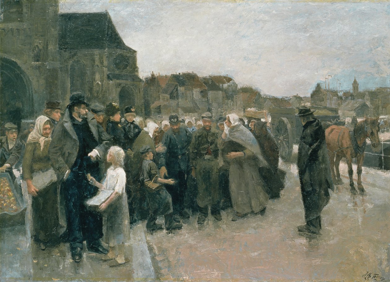 Pidätys, 1885 tekijältä Jan Toorop